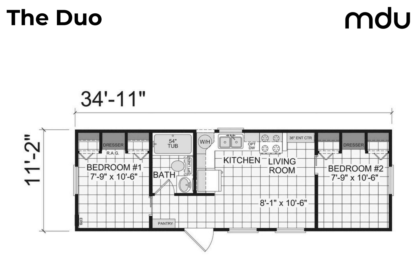 The Duo floor plan
